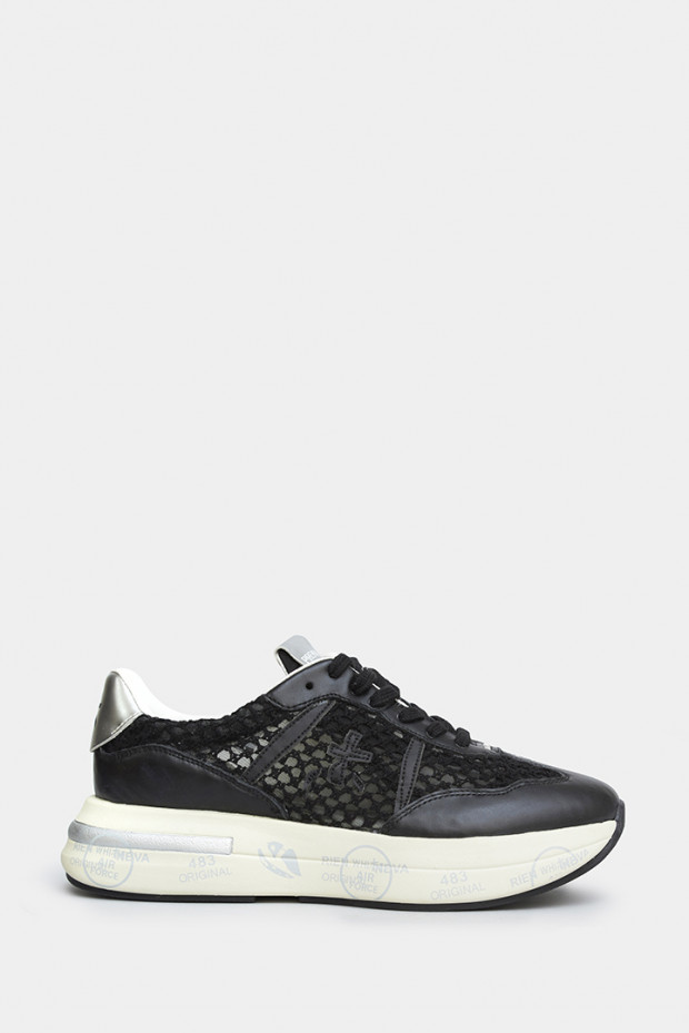 Жіночі кросівки Premiata чорні - PR7389n