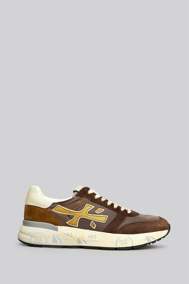 Чоловічі кросівки Premiata коричневі - PR8003m