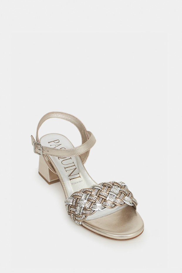 Жіночі босоніжки Pasquini бронзові - PS2382br