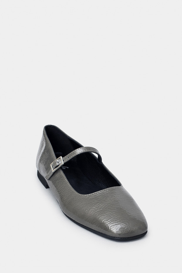 Жіночі балетки Roberto Serpentini сірі - RS2010b