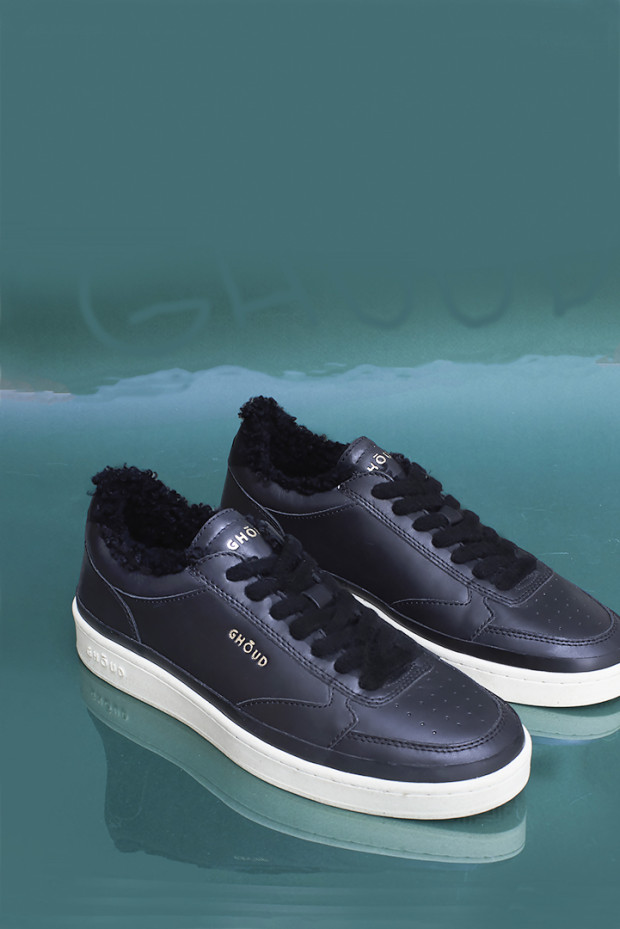 Чоловічі кеди Ghoud чорні - GHgx05