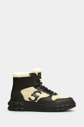 Жіночі кеди чорні Casadei - CS45255n