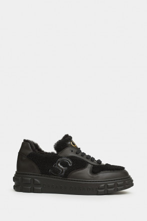 Жіночі кеди Casadei чорні - CS45256n