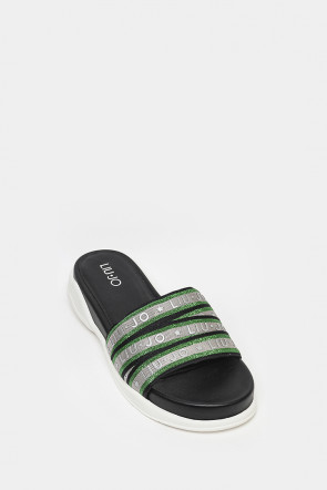 Шльопанці Liu Jo зелені - L045