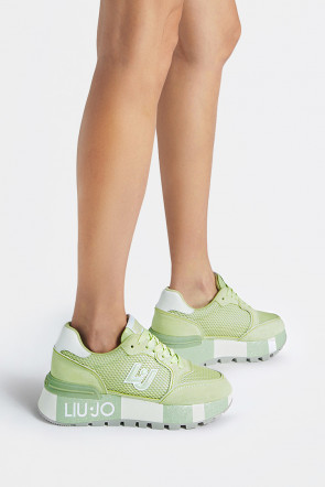 Жіночі кросівки Liu Jo зелені - LJ4005gr