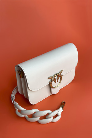 Жіноча сумка Pinko молочна - PN_MMw