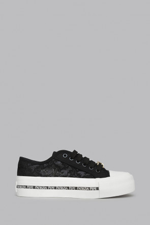 Жіночі кеди Patrizia Pepe чорні - PP371n