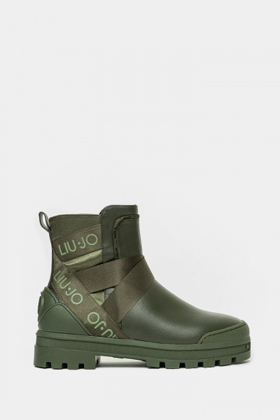Жіночі черевики Liu Jo оливкові - LJ1091gr