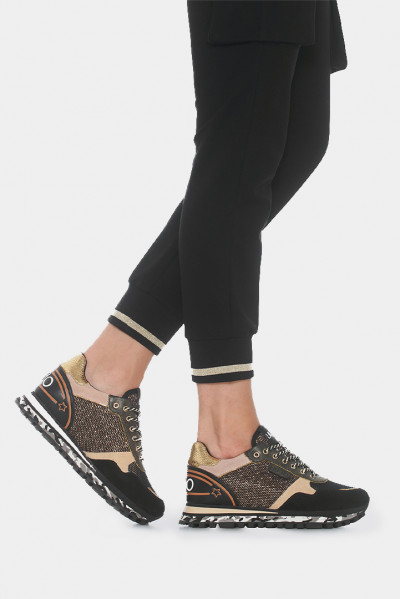 Жіночі кросівки Liu Jo бронза - LJ1047n