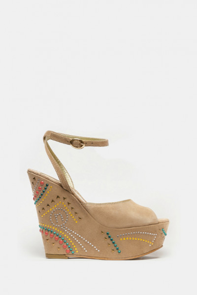 Босоніжки Nila & Nila беж - 1304