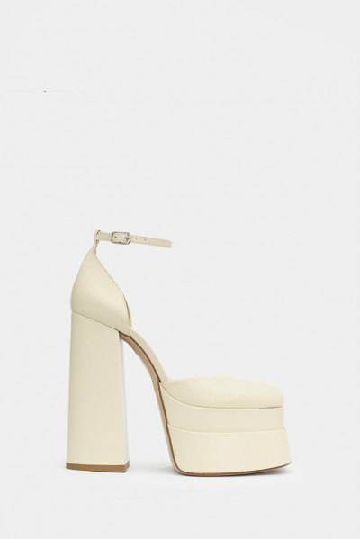 Жіночі туфлі Genuin Vivier молочні - 222907b