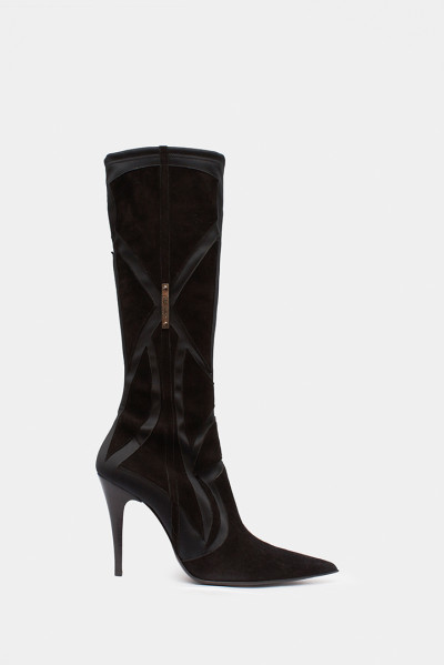 Жіночі чоботи Icone чорні - 9213