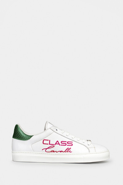 Жіночі кеди Cavalli Class білі - CC15304z