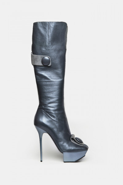 Чоботи Braude сірі - 771_1b