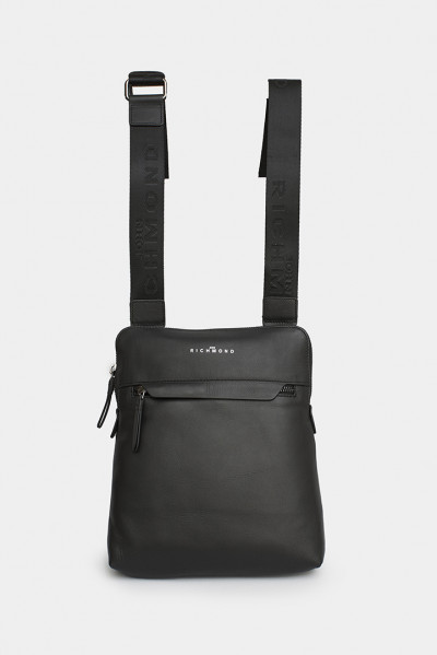 Чоловіча сумка-планшет John Richmond чорна - JR25483n