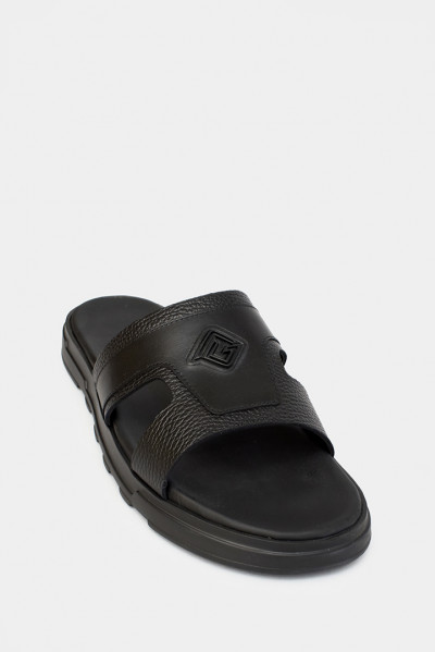 Чоловічі шльопанці Luca Guerrini чорні - LG12527n