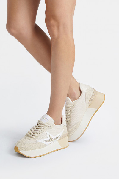 Жіночі кросівки Liu Jo бежеві - LJ4083m