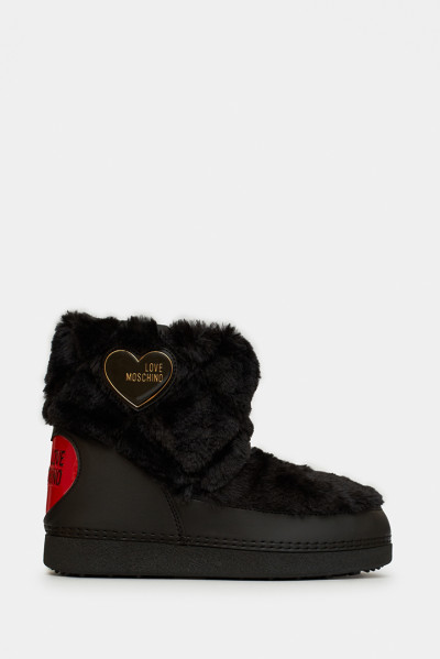Жіночі moonboots Love Moschino чорні - LM24232n
