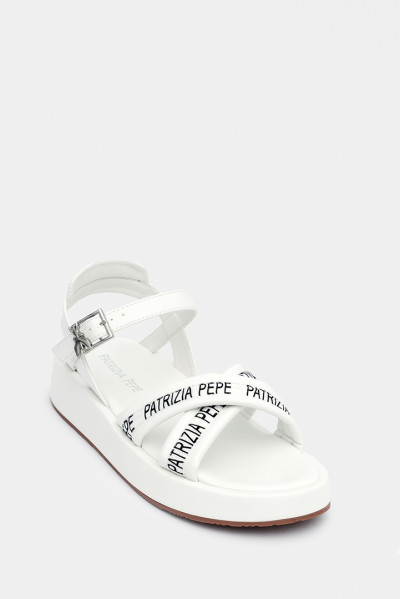 Жіночі босоніжки Patrizia Pepe білі - PE223w
