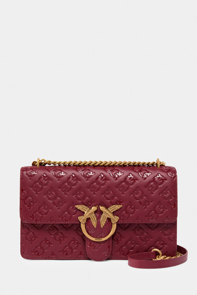 Жіноча сумка Pinko бордова - PNA1YBr