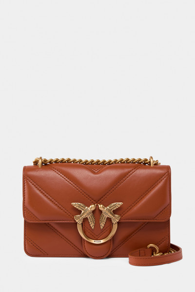Жіноча сумка Pinko теракотова - PNA26Zm