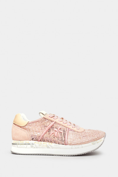 Жіночі кросівки Premiata рожеві - PR6703r