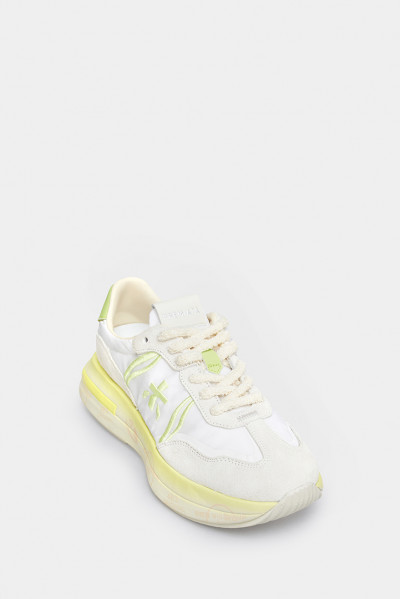 Жіночі кросівки Premiata білі - PR7384w