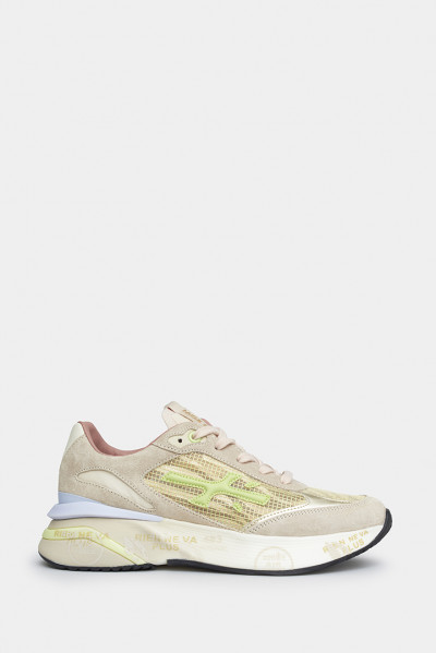 Жіночі кросівки Premiata світло-сірі - PR7464g