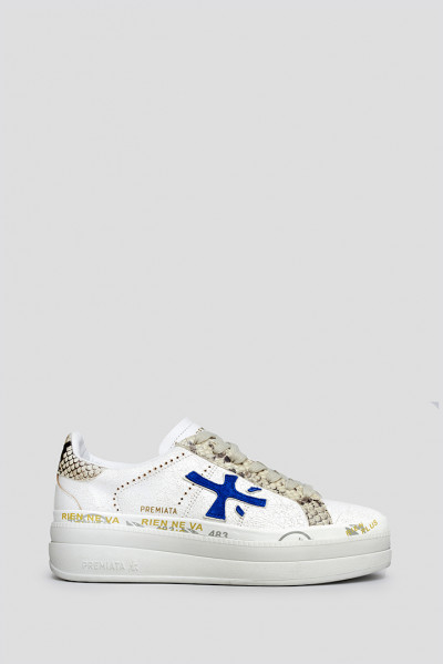 Жіночі кеди Premiata білі - PR8134w
