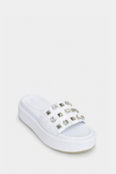 Жіночі шльопанці Pasquini білі - PS2412w