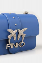 pinko love bag синяя