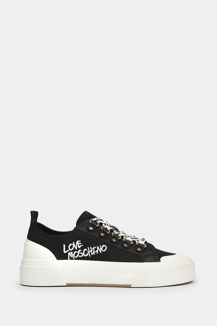 Жіночі кеди Love Moschino чорні - LM15022n купити в Україні | Ціна