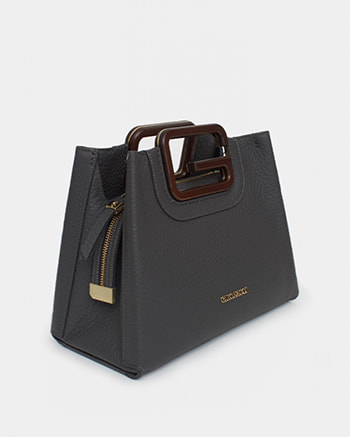 Итальянские бренды сумок: сумка черная Gironacci