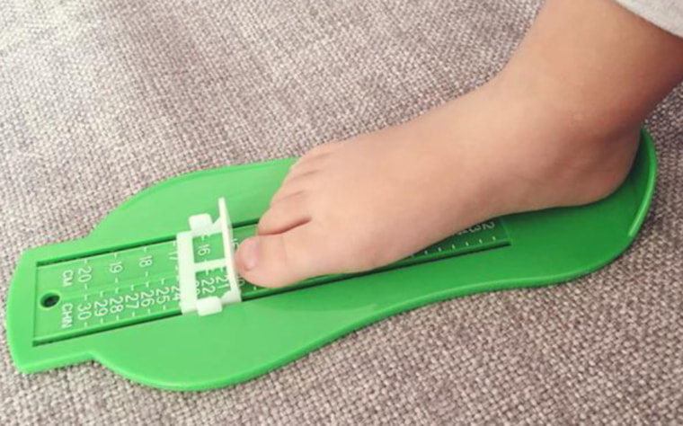 Как определить свой размер обуви-измерение ноги линейкой