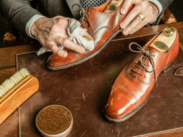 уход за итальянской обувью - чистка итальянской обуви